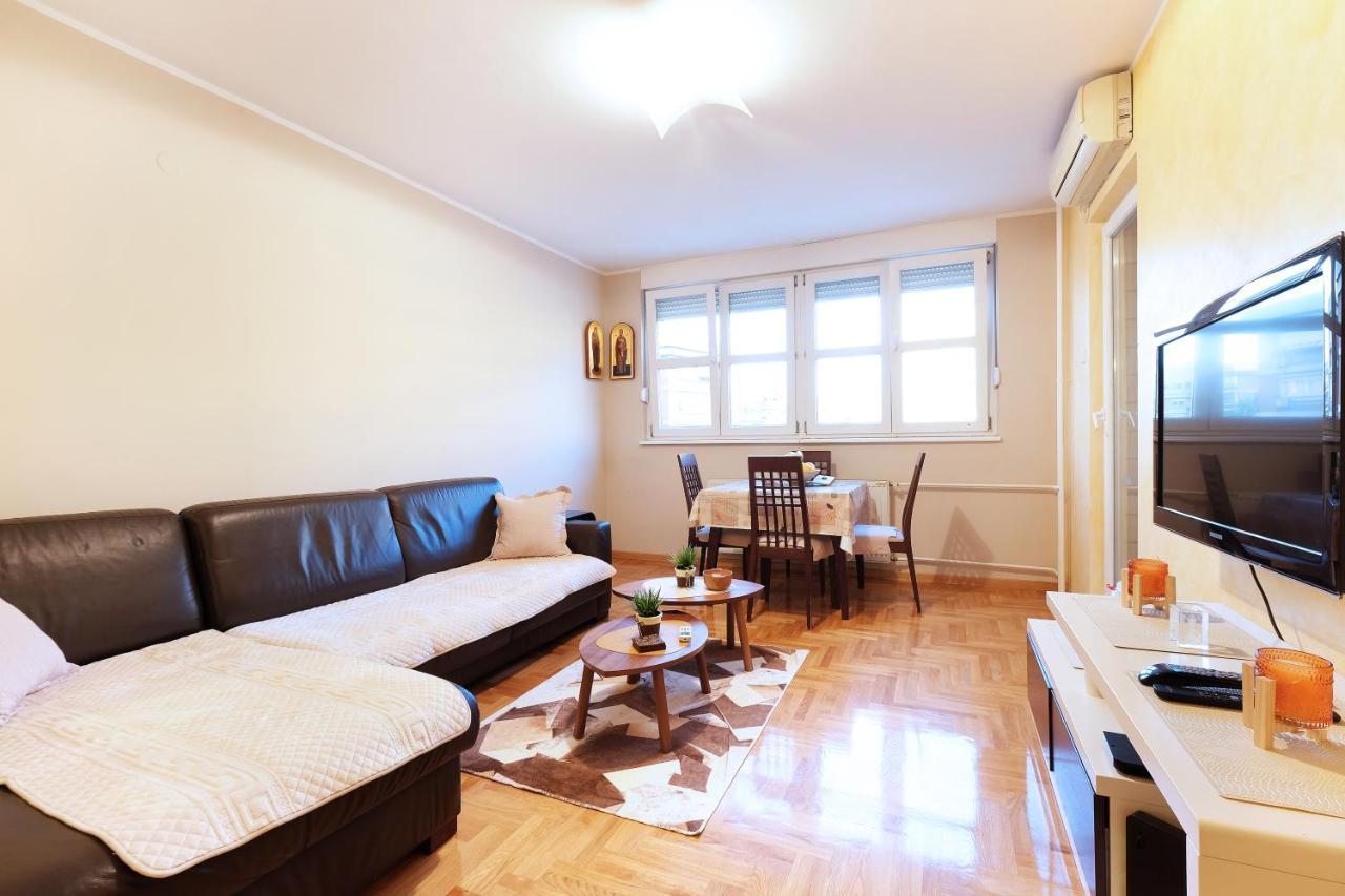 Sky City View Apartment & Big Terrace Beograd Ngoại thất bức ảnh