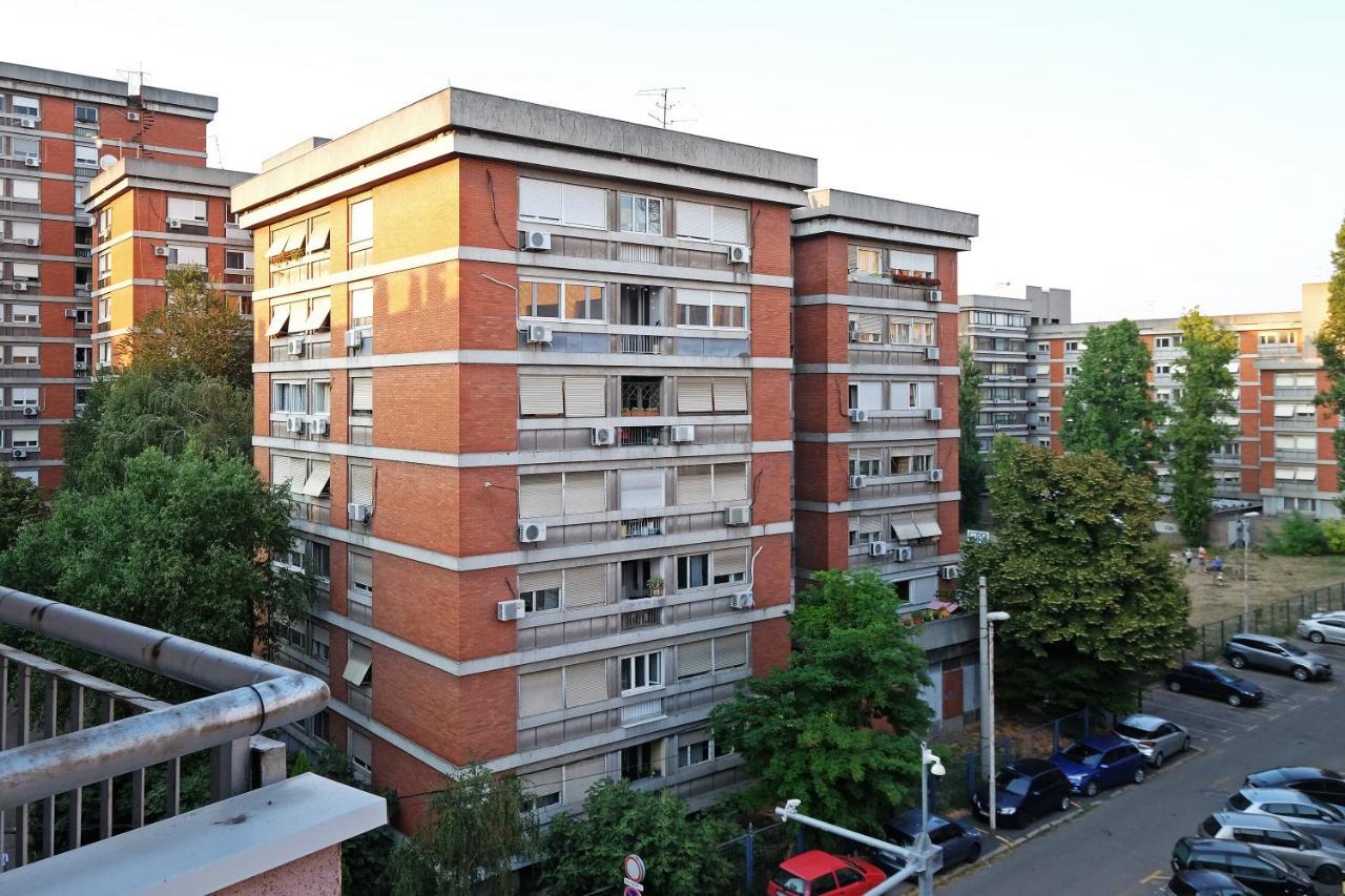 Sky City View Apartment & Big Terrace Beograd Ngoại thất bức ảnh